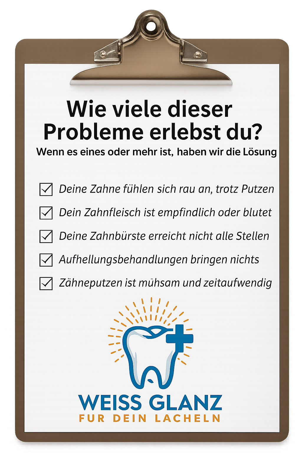 True White - Schallzahnbürste für strahlend weiße Zähne